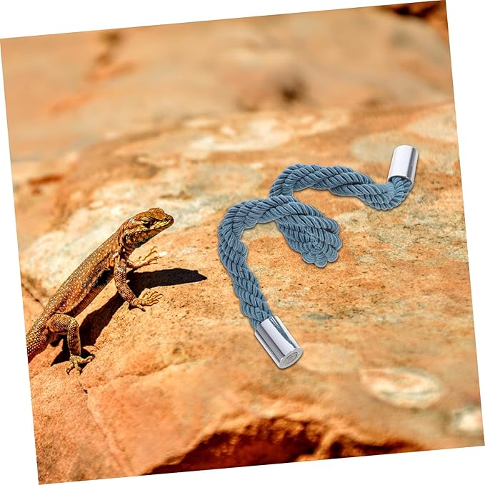 BESPORTBLE Climbing Ropes for Reptiles Crab Toys Reptile Tank Climbing Rope Decorative Terrarium Accessories