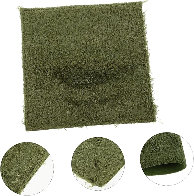 TOYANDONA Reptile Carpet Mat for Tortoise and Lizard Durable Terrarium Substrate Liner Soft and Breathable Bedding for Snakes Amphibians and Reptiles Reptile Accessory for Pet