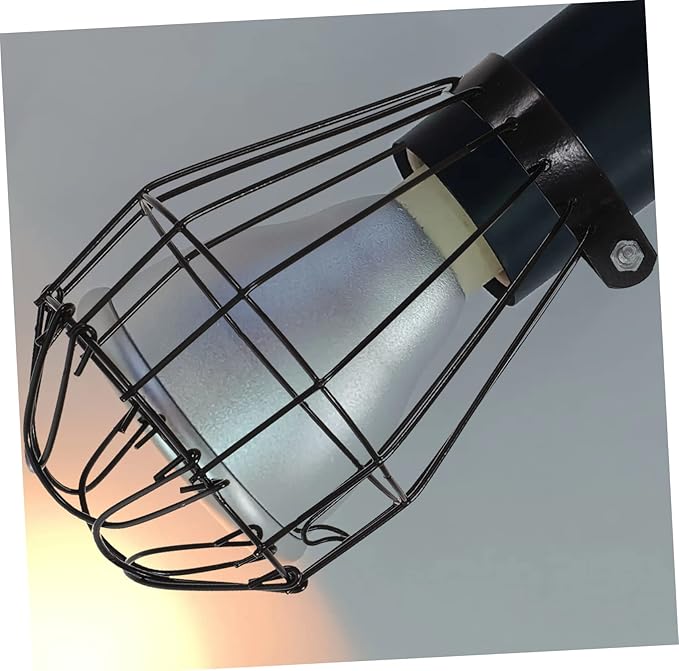 YARNOW 2pcs Box Reptile Heat Lamp Mesh Cover Craft Lamp Mesh -scalding Reptile Lampshade Heat for Cover
