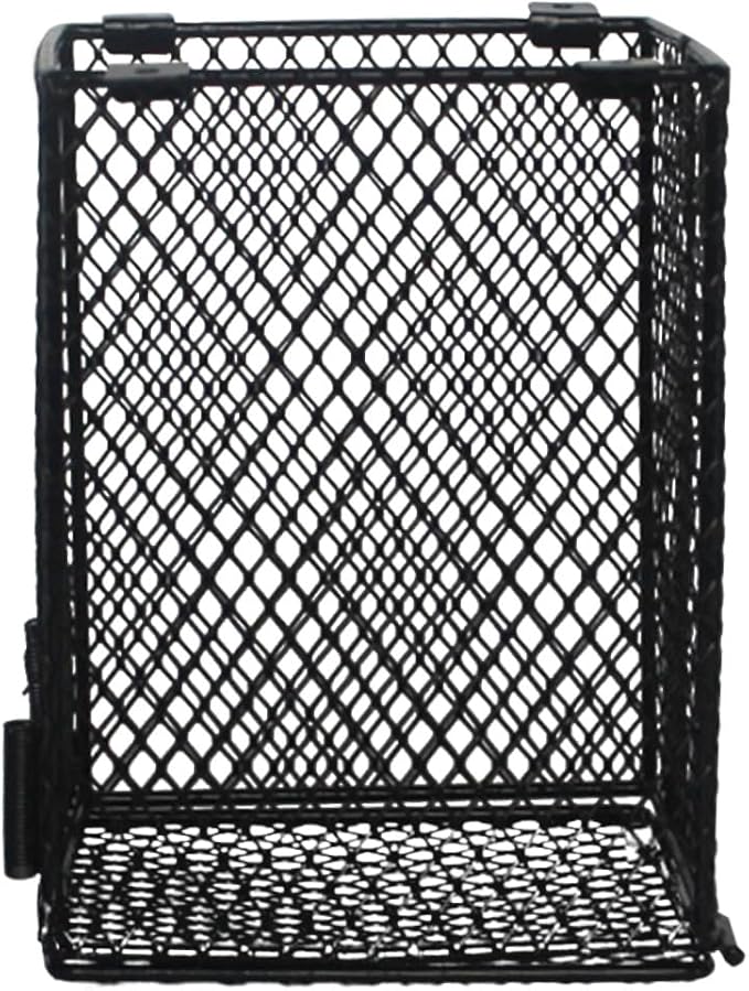 Scalding Lampshade for Reptile Terrarium Basking Light for Reptiles Turtle Tank Accessories Sturdy Iron Material Protects Your Pet