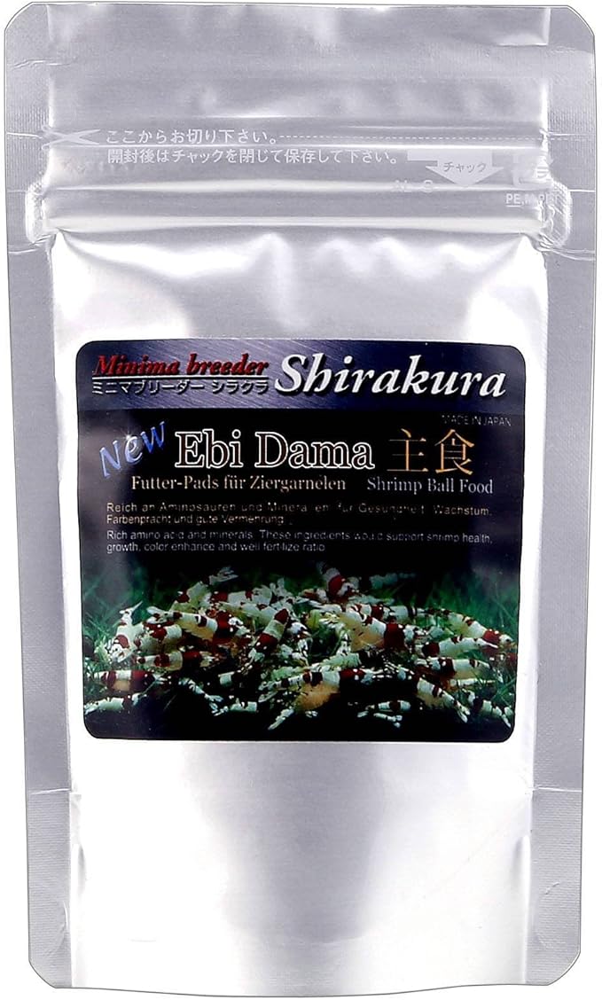Shirakura EBI DAMA 30g Food for Shrimp and Crayfish Rich Amino Acid and Minerals