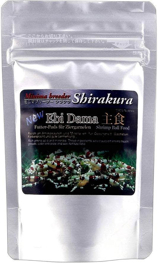 Shirakura EBI DAMA 30g Food for Shrimp and Crayfish Rich Amino Acid and Minerals