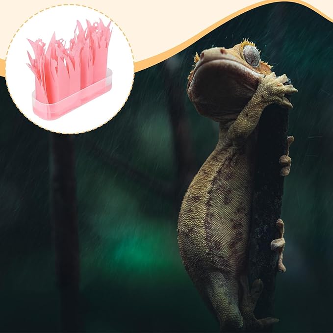 Reptile Humidifier, Humidifying System Terrariums Air Humidity Supplies for Frog Tortoise Turtles Bearded Dragons Chameleon, Pink
