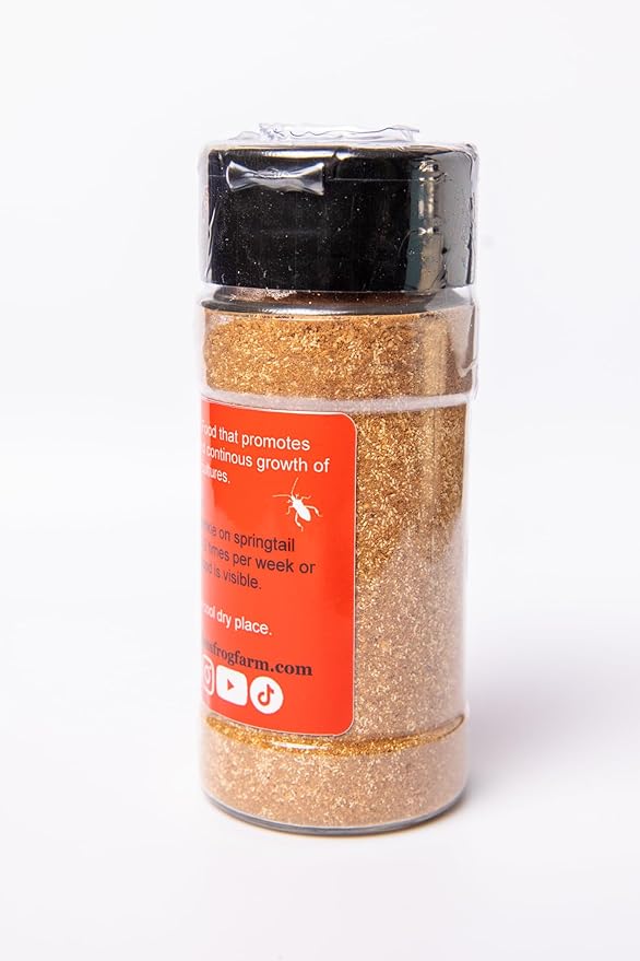 Springtail Food - High Springtail Yield Producing with Easy to Use Shaker Jar (4oz)