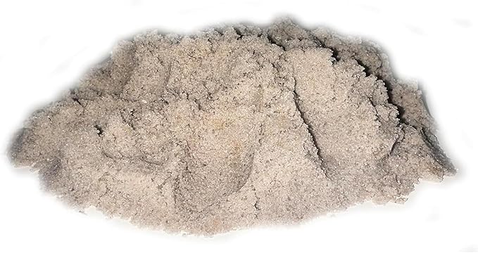 3 Pounds Natural Decorative Real Sand for use in Crafts, Decor, Vase Filler and More | Natural and Non-Toxic, Fun Wet and Dry Indoor and Outdoor, Sandbox, Therapy, and Table Use. W/Container.