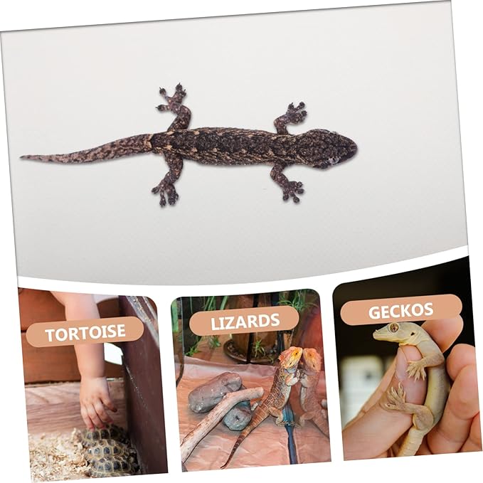 HANABASS Reptile Carpet for Terrarium Multi-Purpose Substrate Pad for Bearded Dragons Snakes Lizards and Tortoises Easy to Clean