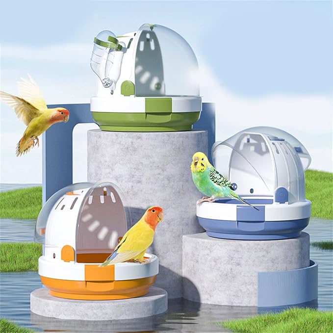 Portable Carrier Parrots Carry Case Cage for Travel&Outdoor Safe Door Small Pet Accessories Outdoor Bag Lightweight Bird Carry Case