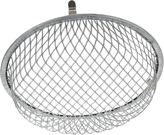 Housoutil Grille Chicken Heater Reptile Heat Lamp Reptile Heater Guard Dome Light Bulb Lampshade Protector Lampshade Shell s White Container Stainless Steel Crawl