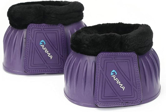 ARMA Fleece Trim Bell Boot (Purple, XX-Full)