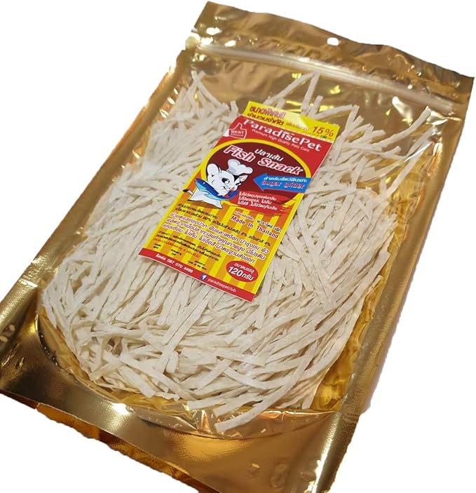 1 Sachet Sugar Glider, Hamster, Squirrel, Hedgehog, Chinchillas, Rabbit, Ferret, Small Exotic Pet Food Supplies Fish Snack 120 g. + 10% Bonus = 138 g.