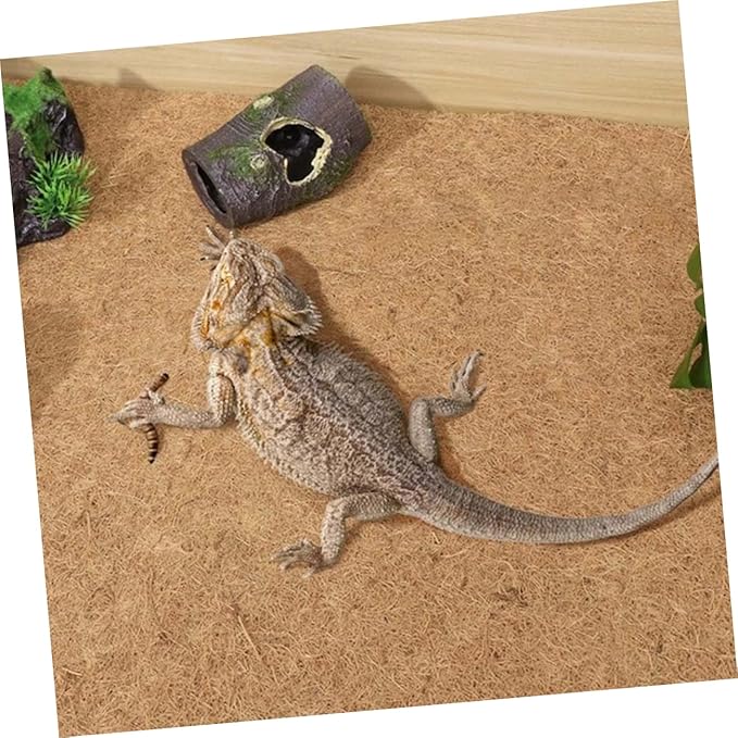UPKOCH Terrarium Liner Mat for Reptiles Reusable Pad for Tortoise Snake and Lizard Tanks Versatile Growth Cushion for Farms and Manure Cups