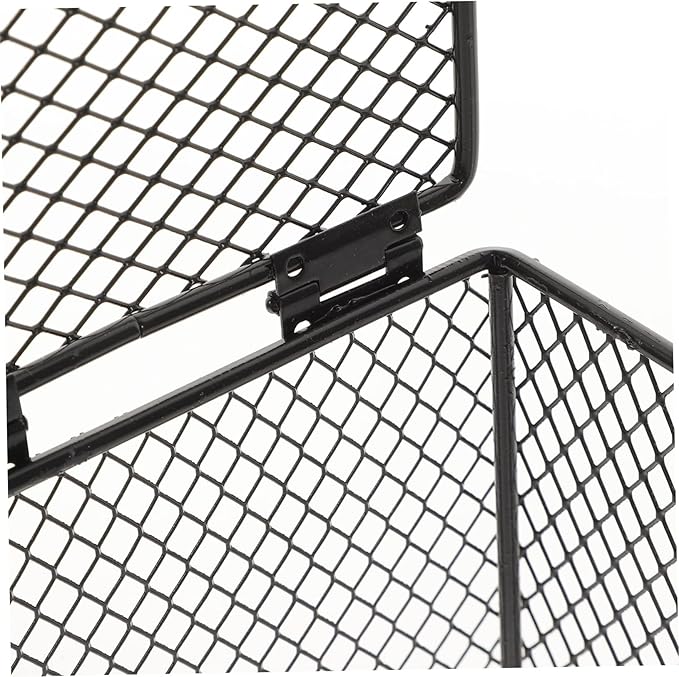 Reptile Lamp Cover Scalding Mesh Shade for Parrot Bird Cage Basking Easy Installation High-Temperature Reptile Accessory