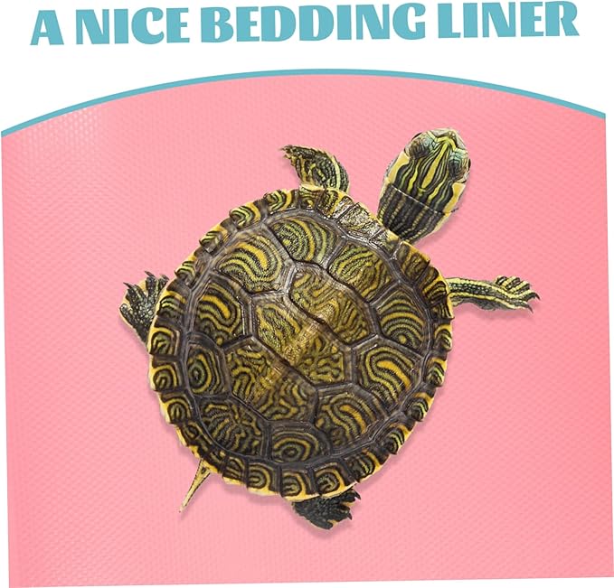 KESYOO Reptile Carpet Substrate for Leopard Gecko Lizard Snake and Tortoise Non-Slip Terrarium Liner Bedding for Reptile Tank Accessories 1-Piece Mat