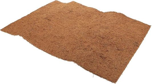 DECHOUS Natural Coconut Fiber Reptile Mat Breathable Bedding for Tortoise Snake Bearded Dragon More Terrarium Substrate for Clean and Sanitary Habitat