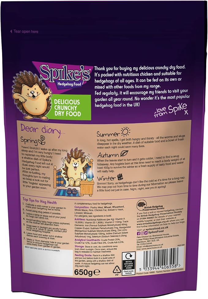 Spikes Delicious Dry 650 G