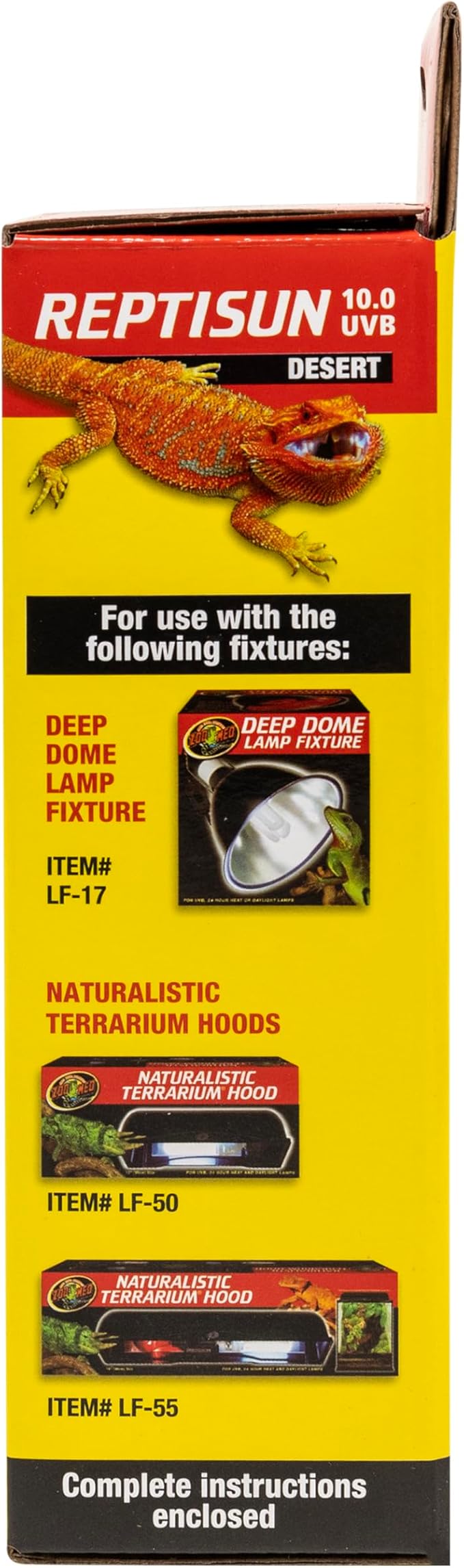 Zoo Med ReptiSun 10.0 UVB Compact Flourescent Replacement Bulb 26 Watts - Pack of 6