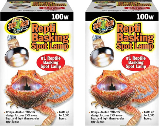 Zoomed Repti Basking Spot Lamp 100 W (Pack of 2)