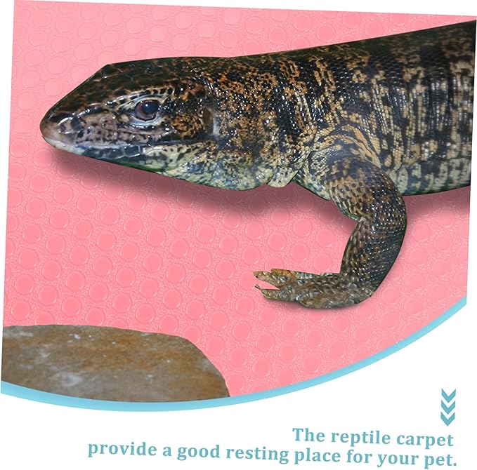 200m Reptile Carpet Liner for Terrariums Non- Substrate Mat for Snakes Lizards Tortoises Bearded Dragons Easy to Clean Material