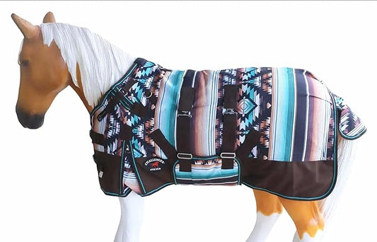 50" 1200D Miniature Weanling Donkey Pony Horse Foal Winter Blanket Serape 51985B