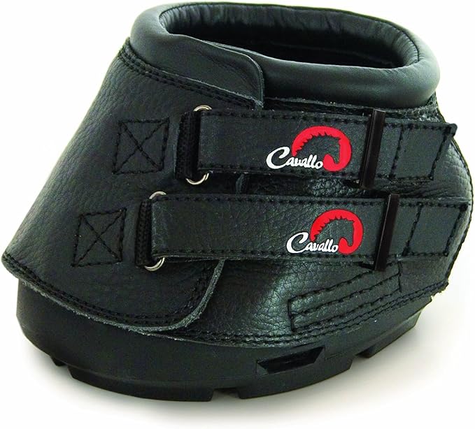 Simple Hoof Boot for Horses, Size 3, Black