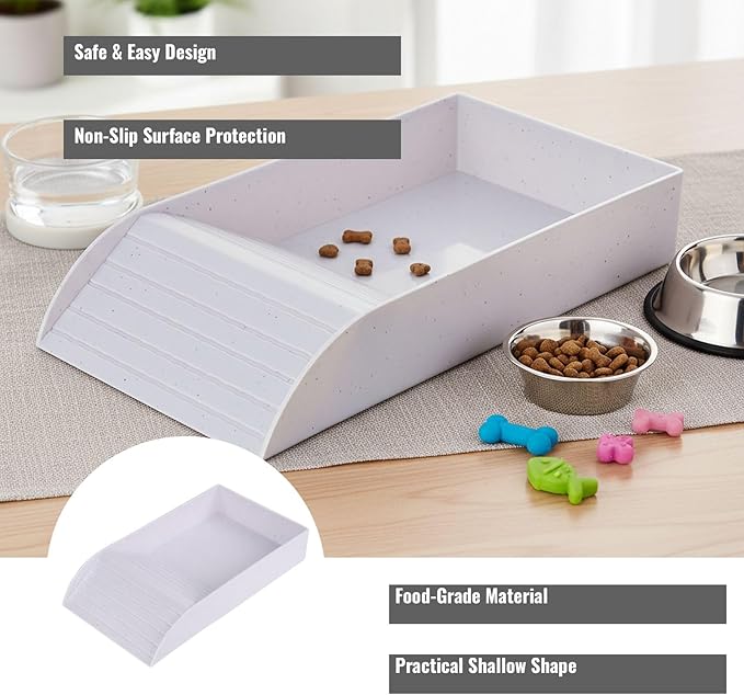 Reptile Bathing Tub with Non-Slip Surface and Entry Ramp for Easy Small Animal Soaking Container
