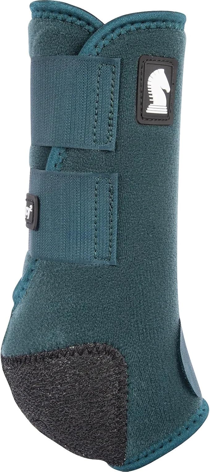 Classic Equine Legacy2 Support Boots, Front, Dragonfly Green, Medium