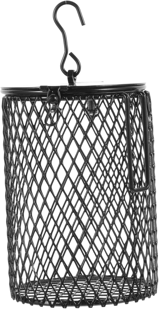 Mipcase 3pcs Reptile Heat Lamp Mesh Cover Insulation Shade for Turtles Lizards Birds Easy to Install Suitable for Day Night Lamps