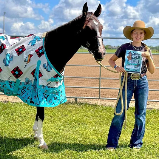 Jeffers Economy Plus Turnout Blanket with Standard Neck for Horses, 81" - 1200 Denier Waterproof Shell, 240g Polyfill Insulation - Breathable Weatherproof & Warm Equine Blankets – The Avarie