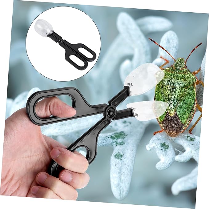 3Pcs Reptile Feeding Clip Durable Cleaning Tool for Crickets Locusts Flexible Design for Easy Use Pet Care and Breeding