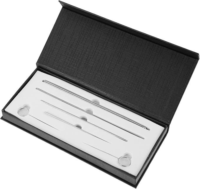 Snake Sexing Tool Snake Probe Tip Set for Reptiles Stainless Steel Material
