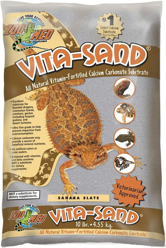 Zoo Med Vita Sand, 10 Pounds, Sahara Slate