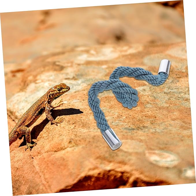 SUPVOX Reptile Tank Climbing Ropes Lizards Geckos Snakes Climbing Rope for Bearded Dragon Crab Reptile Vines