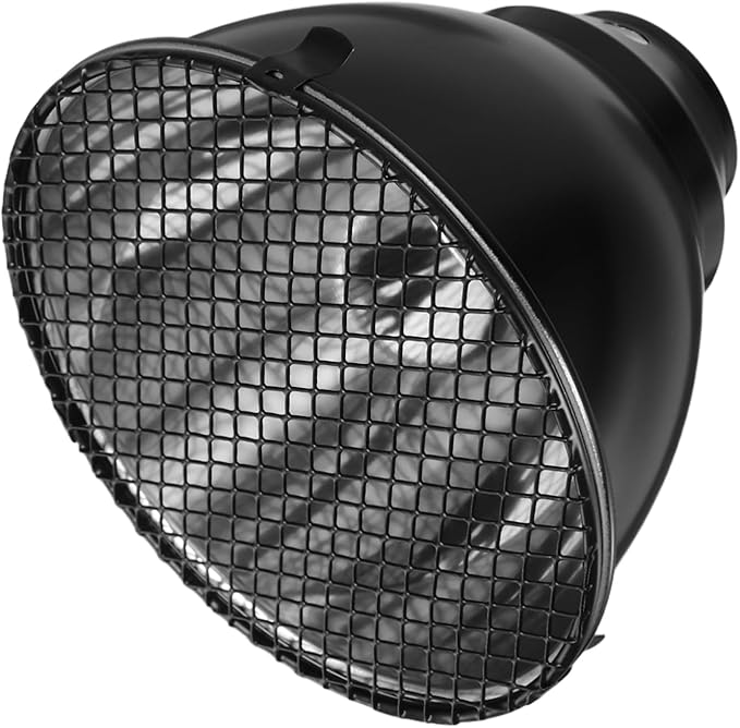 VOSAREA 1set Reptile Heat Lamp Dome Cover Aluminum Insulated Shade for Snakes Lizards and Turtles Cup Protective Mesh for Breeding Boxes and Terrariums
