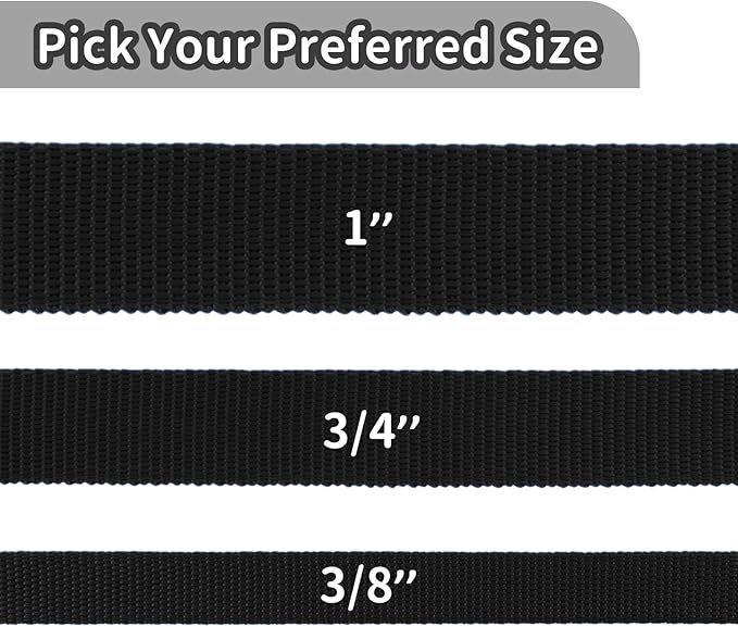 HIKISS Long Dog Leash Obedience Recall Training Agility Lead with Thickening Material for Large Dog - 15ft 20ft 30ft 50ft 100ft Training Leash(Black 100ft)