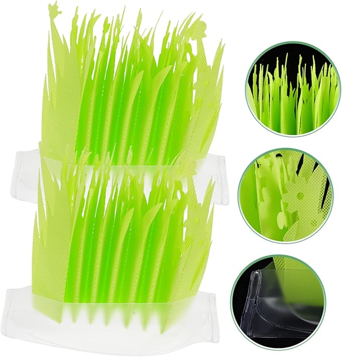 LIOOBO 2pcs Reptile Tank Humidifier for Tortoise Habitat Fake Plants Humidifier Reptile Tank Decor