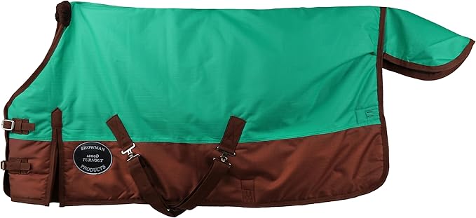 Showman Adjustable 56"-62" Pony/Yearling 1200 Denier Turnout Blanket