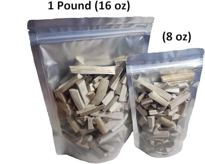 Antler Nibble Sticks, Squirrels and Small Animal Chews Treats, Teeth Health, Deer and Elk Antler Chews for Chipmunks, Hedgehogs, Guinea Pigs, Rats, All-Natural Nutrition
