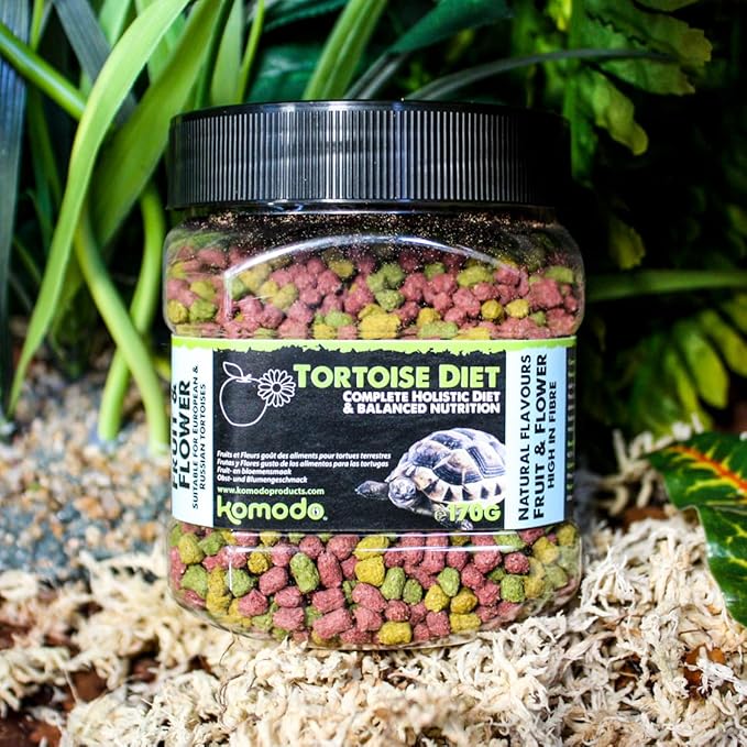 Viovet Reptile Food - Komodo Tortoise Fruit & Flower Diet 170G