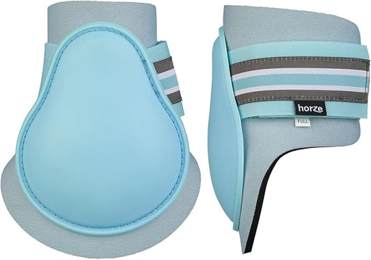 HORZE Adepto Fetlock Boots - Canal Blue - Pony
