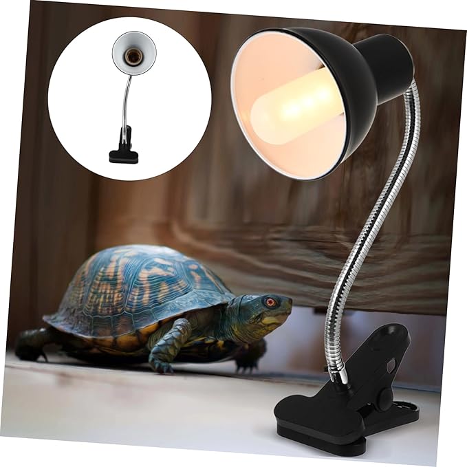 Happyyami Light Bulb for Reptiles Turtle Drying Backlight Shade Sunburn Light Cover