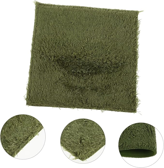 balacoo Sized Reptile Carpet Mat for Tortoise Bedding Reptile Cage Liners Lizard Carpet Mat Easy to Clean