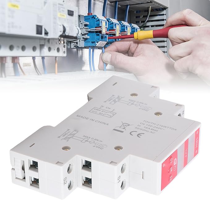 Fafeicy Smart Temperature Humidity Switch WiFi Thermometer Hygrometer with Dual Screen Industrial Sensor for Incubators Breeding Farms HVAC