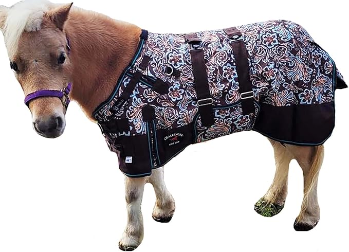 56" 1200D Miniature Weanling Donkey Pony Horse Foal Winter Blanket 51980B