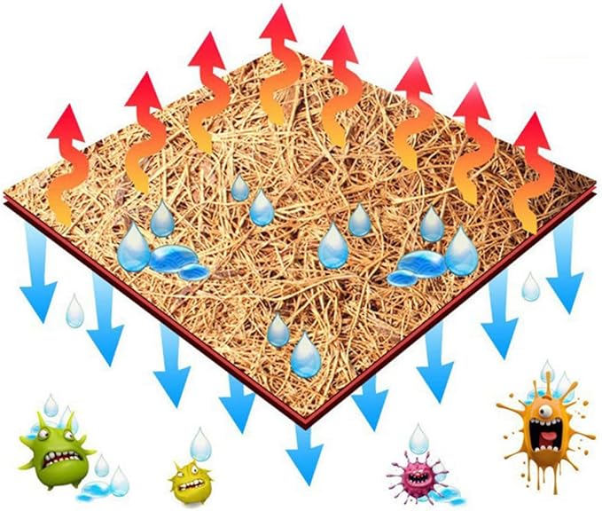 HANABASS Coconut Fiber Substrate Reptile Supplies Pet Mat Natural Reptile Bedding