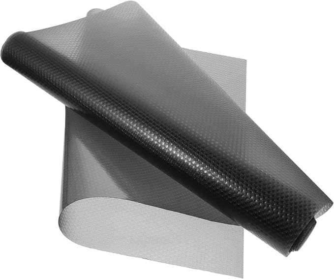 Levemolo Reptile Carpet Mat for Terrarium Non-Slip Bedding for Snakes Lizards Turtles and Geckos Black Easy to Clean Comfortable and Safe Reptile Environment