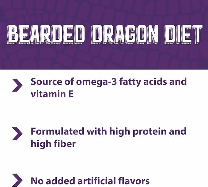 Mazuri | Bearded Dragon Food - Insect Portion of a Complete Diet | 8 Ounce (8 oz) Bag