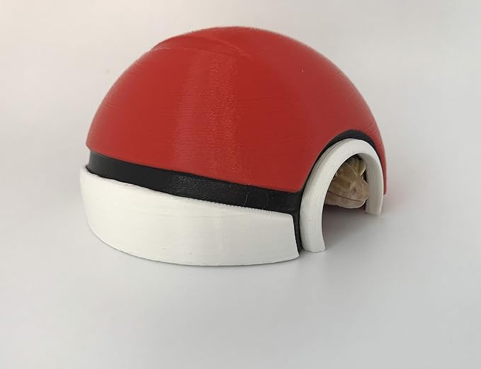 Poke Pet Hide - Reptile & Gecko Habitat Decor - Themed - Enclosure Hideaway