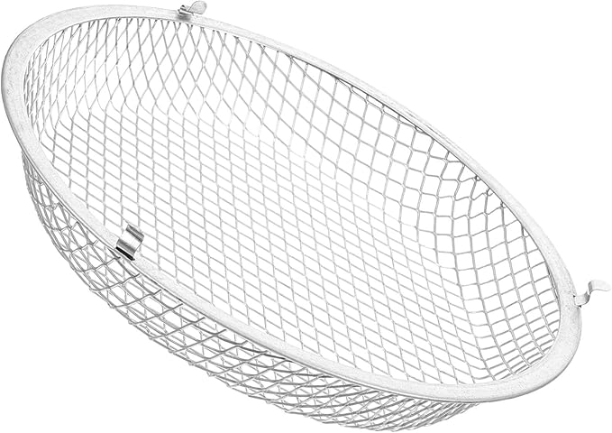 POPETPOP Reptile Heat Lamp Cover Iron Mesh - Scald Lampshade Reptile Protection Heater Lamp Guard for Pet Snake Lizard Turtle