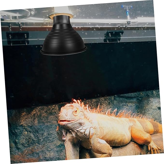PRETYZOOM 4pcs Terrarium Heat Lamp Accessory Lampshade for Reptile Tank Energy-efficient Light Fixture