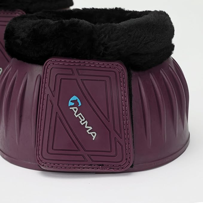 ARMA Fleece Trim Bell Boot (Black Cherry, Cob)